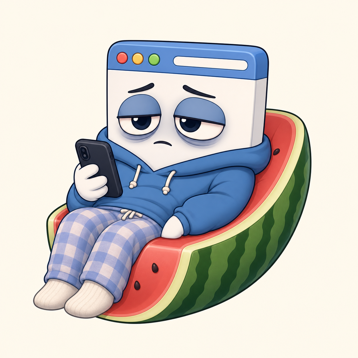 Enough Internet Sticker Packのキャラクター画像