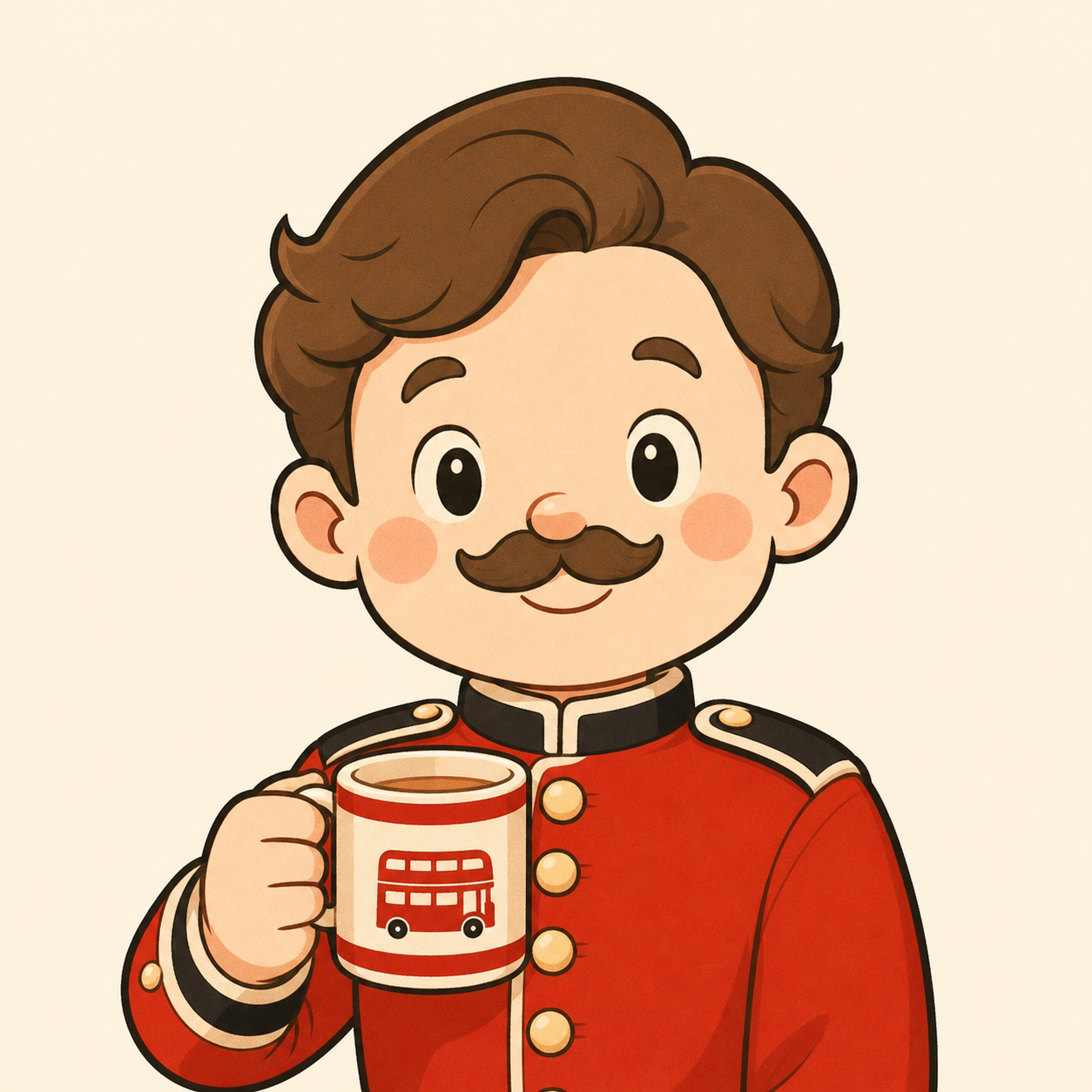 Imagen del personaje de Keep Calm Cartoon Sticker Pack