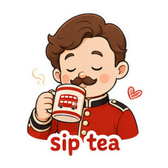 Keep Calm Cartoon Sticker Pack #3