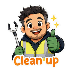 Cleaning Guy Meme Stickers #1