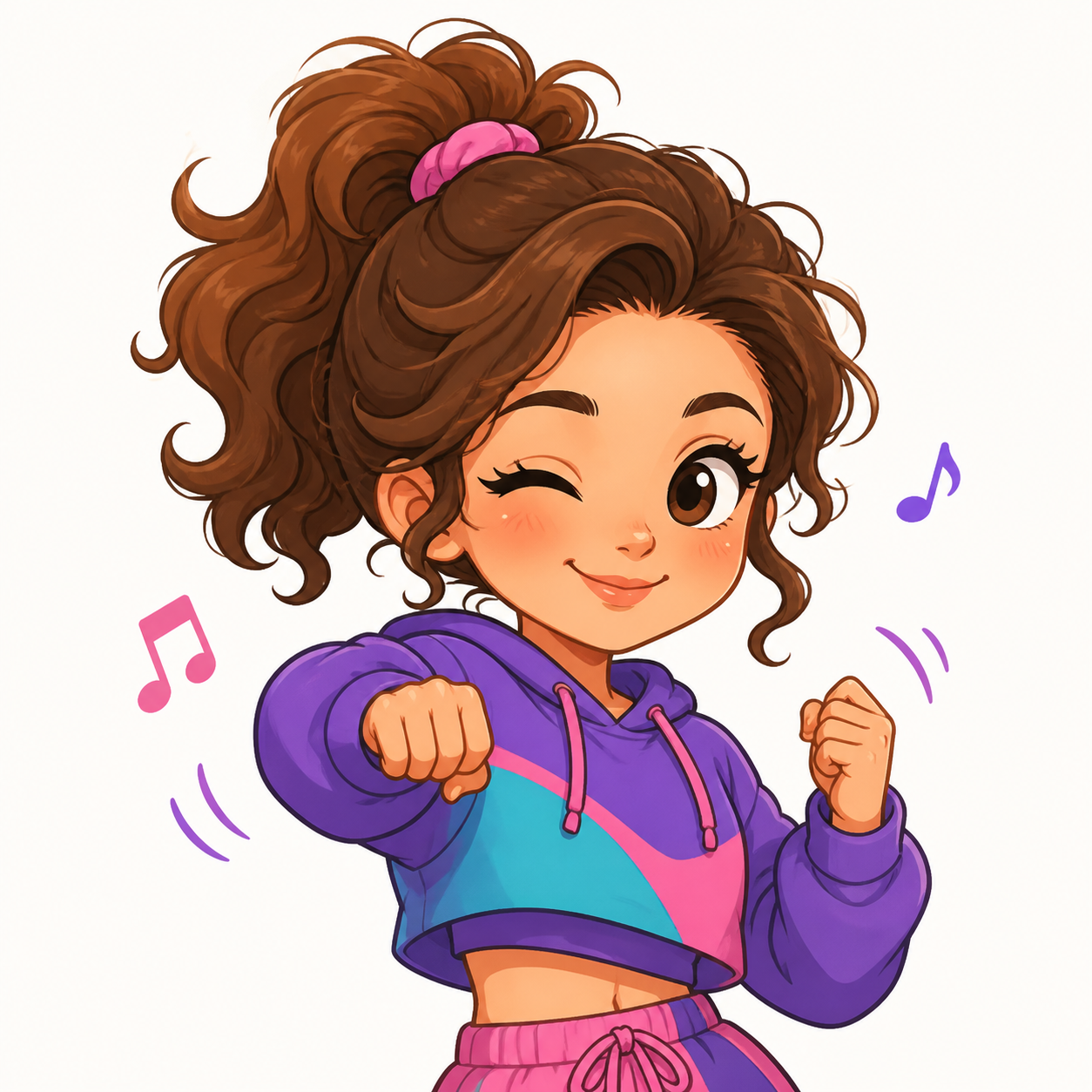 Clara Batten Dance Stickers 角色圖