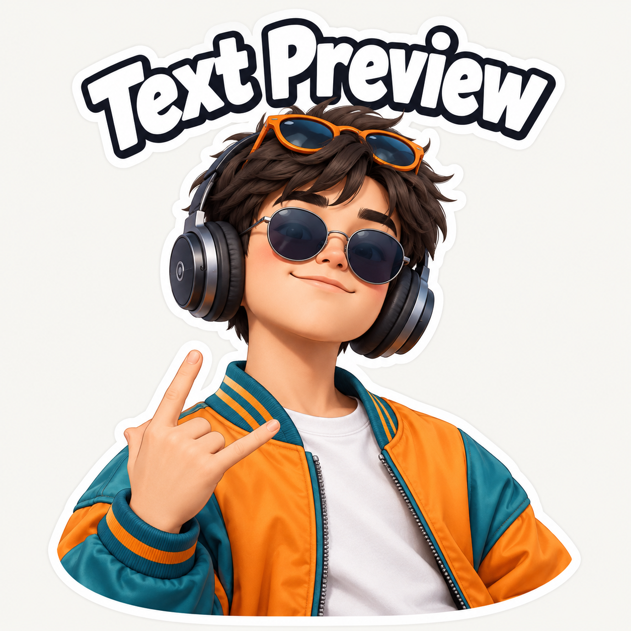 Shooting Stars Meme Sticker Pack character image