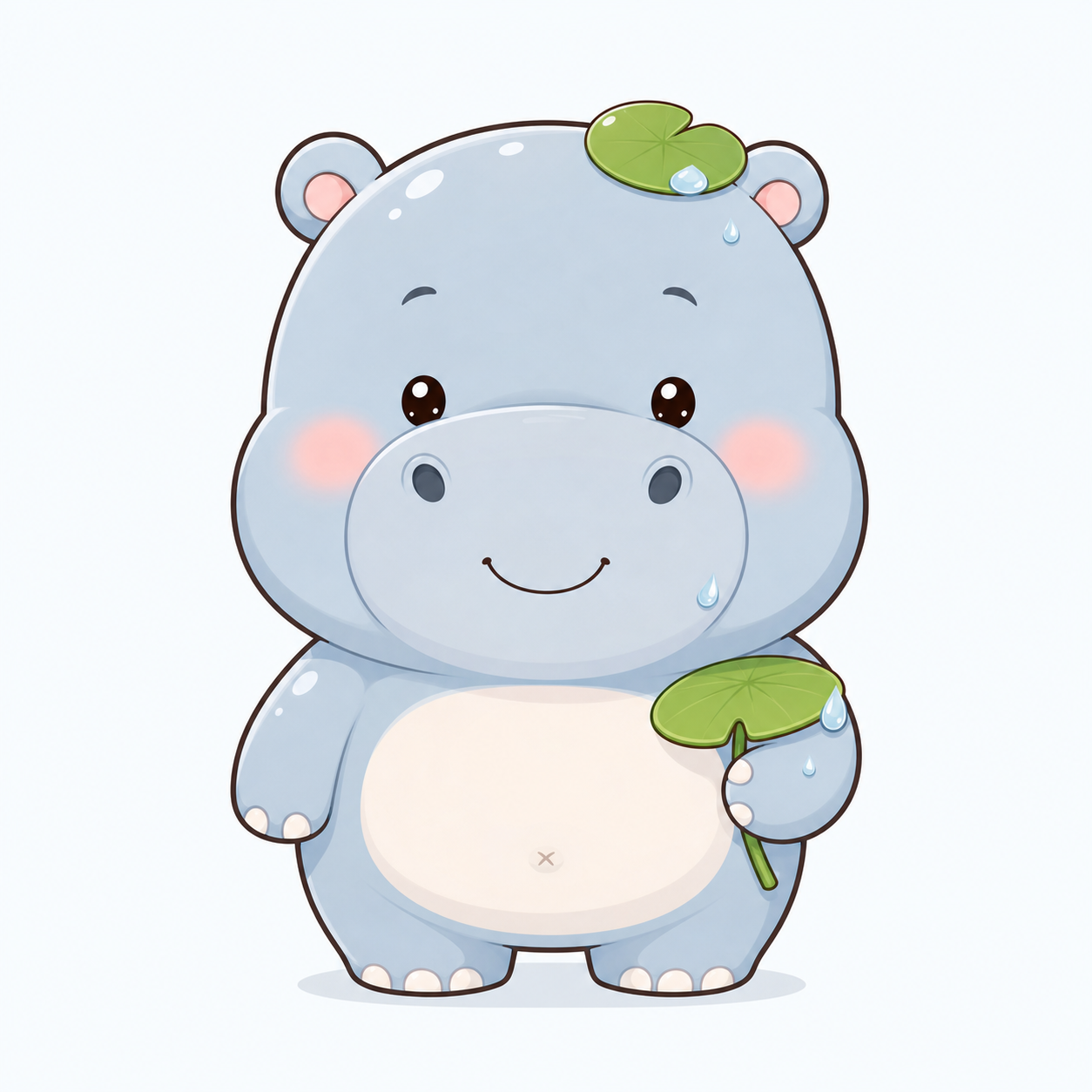 河马吨吨角色图