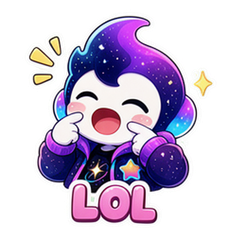Shooting Stars Sticker Pack #3