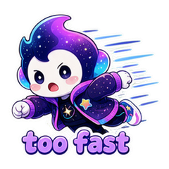Shooting Stars Sticker Pack #4