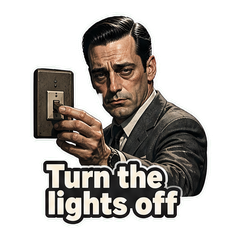 The Exhausted Executive Sticker Pack sticker 1