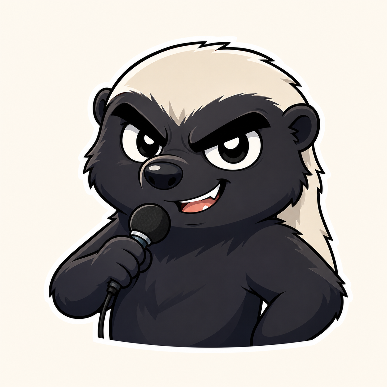 Honey Badger Sticker Pack character image