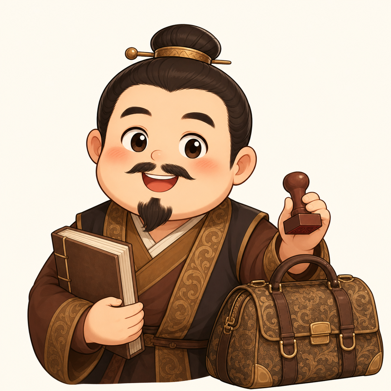 LV古人商标梗 角色圖