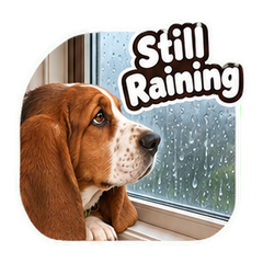 Bramble by the Rain Porch sticker 3