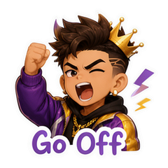 King Nasir Dance Pack sticker 3