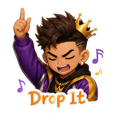 King Nasir Dance Pack sticker 2
