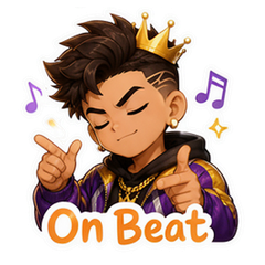 King Nasir Dance Pack sticker 4