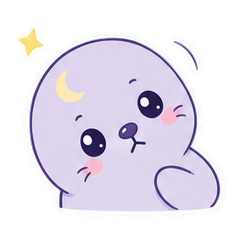 月牙小海豹 sticker 4