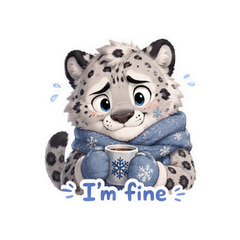 Clumsy Snow Leopard Reactions #1