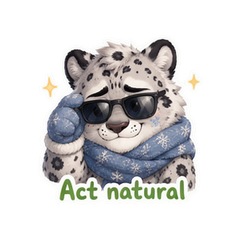 Clumsy Snow Leopard Reactions #4