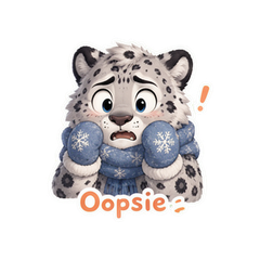 Clumsy Snow Leopard Reactions #3
