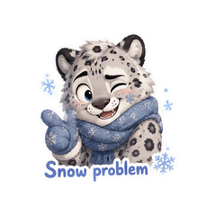 Clumsy Snow Leopard Reactions #2