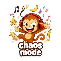 Monkeys Spinning Meme Pack sticker 2