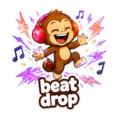 Monkeys Spinning Meme Pack sticker 3
