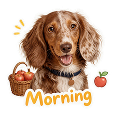 Pippin at the Orchard Shelter sticker 1