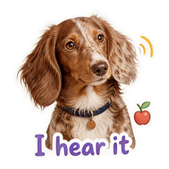 Pippin at the Orchard Shelter sticker 3