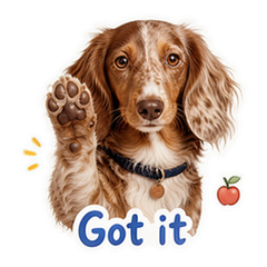 Pippin at the Orchard Shelter sticker 2
