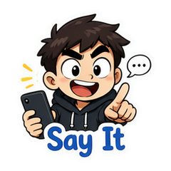 No Self-Censoring Chat Stickers #1