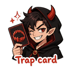 Trap Card Gremlin sticker 4