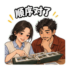 相册柜台的默契 sticker 4