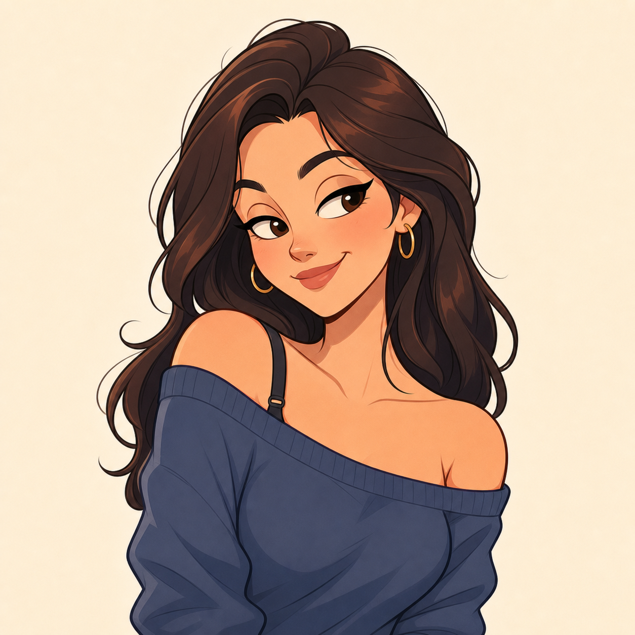 Bra Strap Redraw Stickers character image