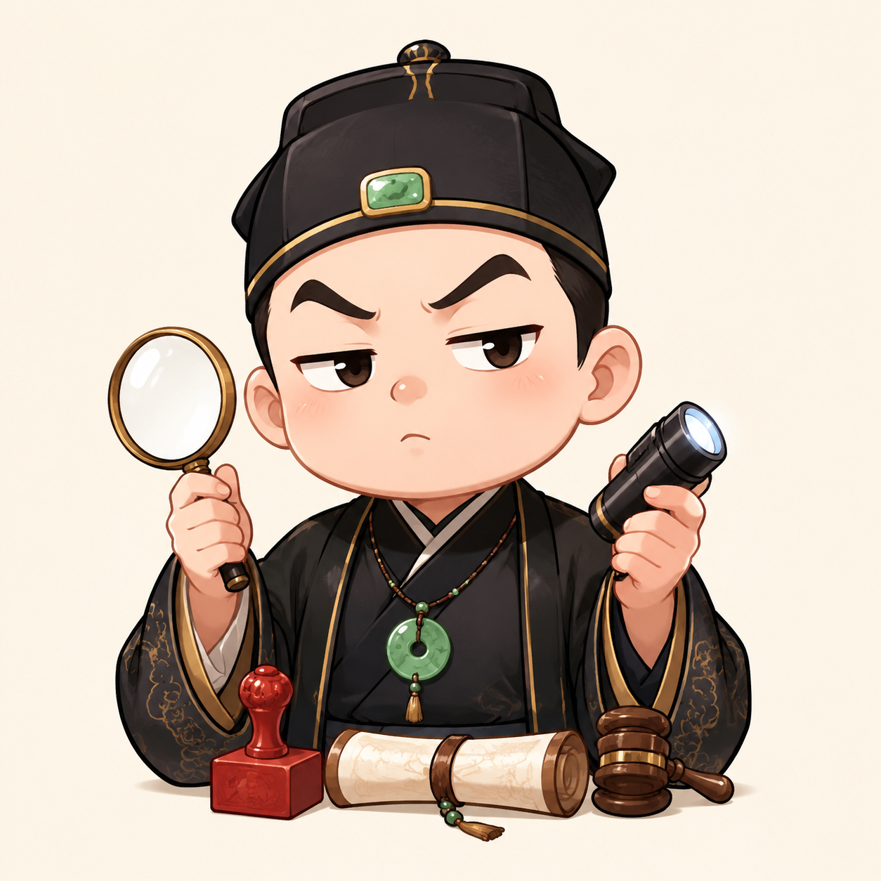 鉴宝判官角色图