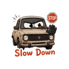 Slow Down Comrade #1
