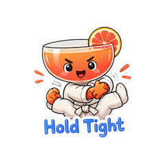 Cocktail Jiu Jitsu Stickers #4