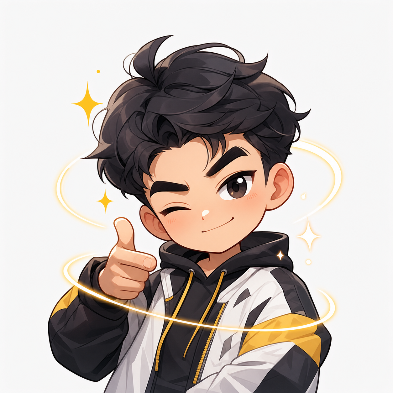 Aura Farming Stickers 캐릭터 이미지
