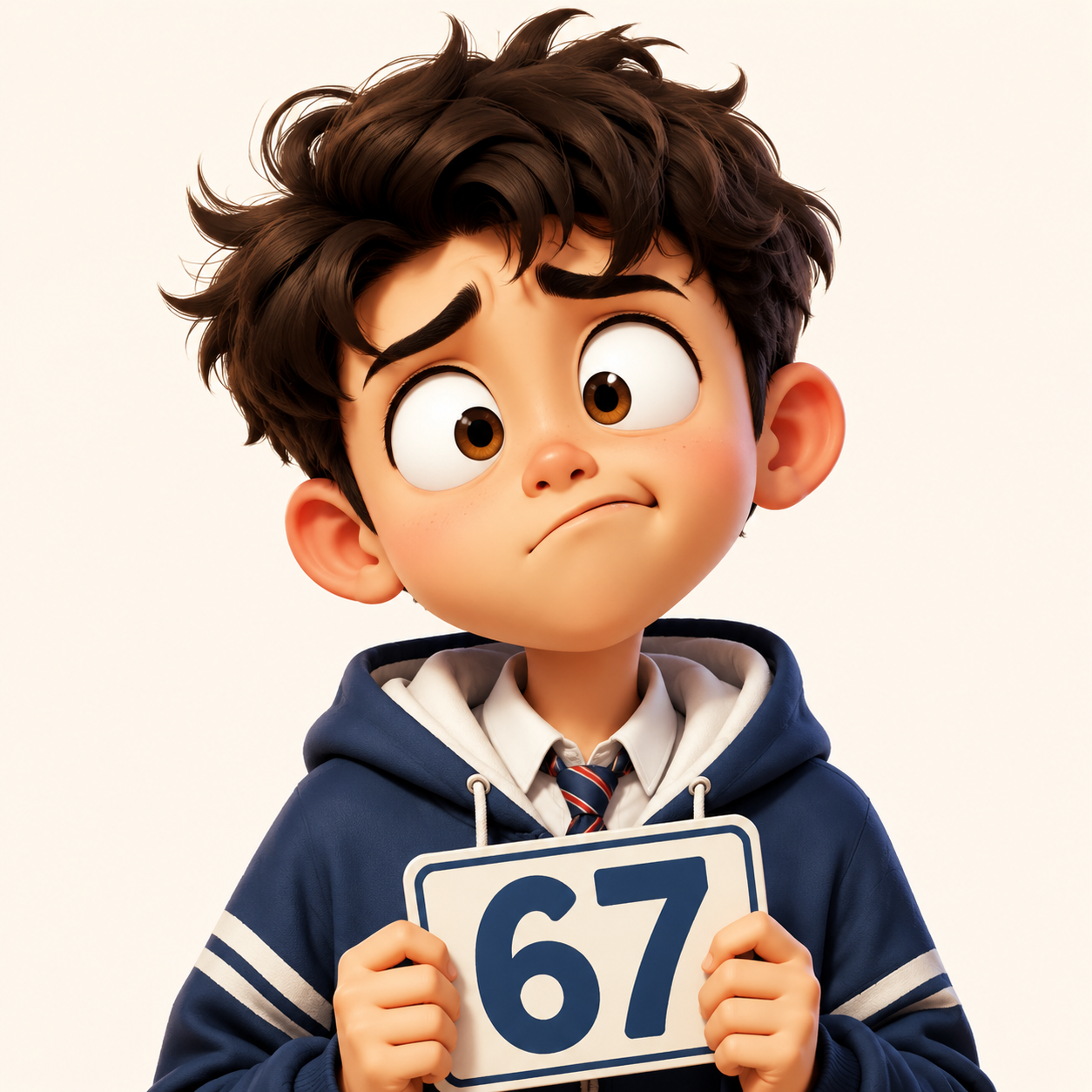 67 Confusion character image