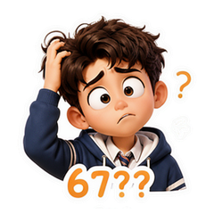 67 Confusion sticker 1