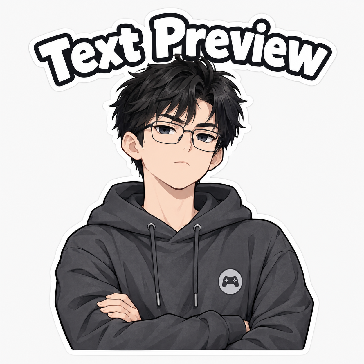 Imagen del personaje de We Don't Play Games Sticker Pack