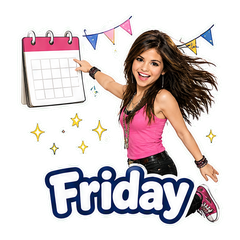 Rebecca Black Friday Sticker Pack #1