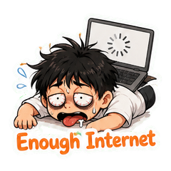 Enough Internet Watermelon Slide sticker 1