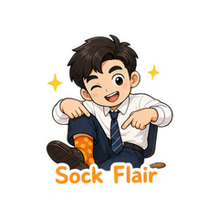 Quirky Socks Office Stickers #1