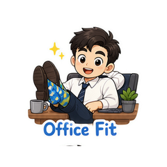 Quirky Socks Office Stickers #3