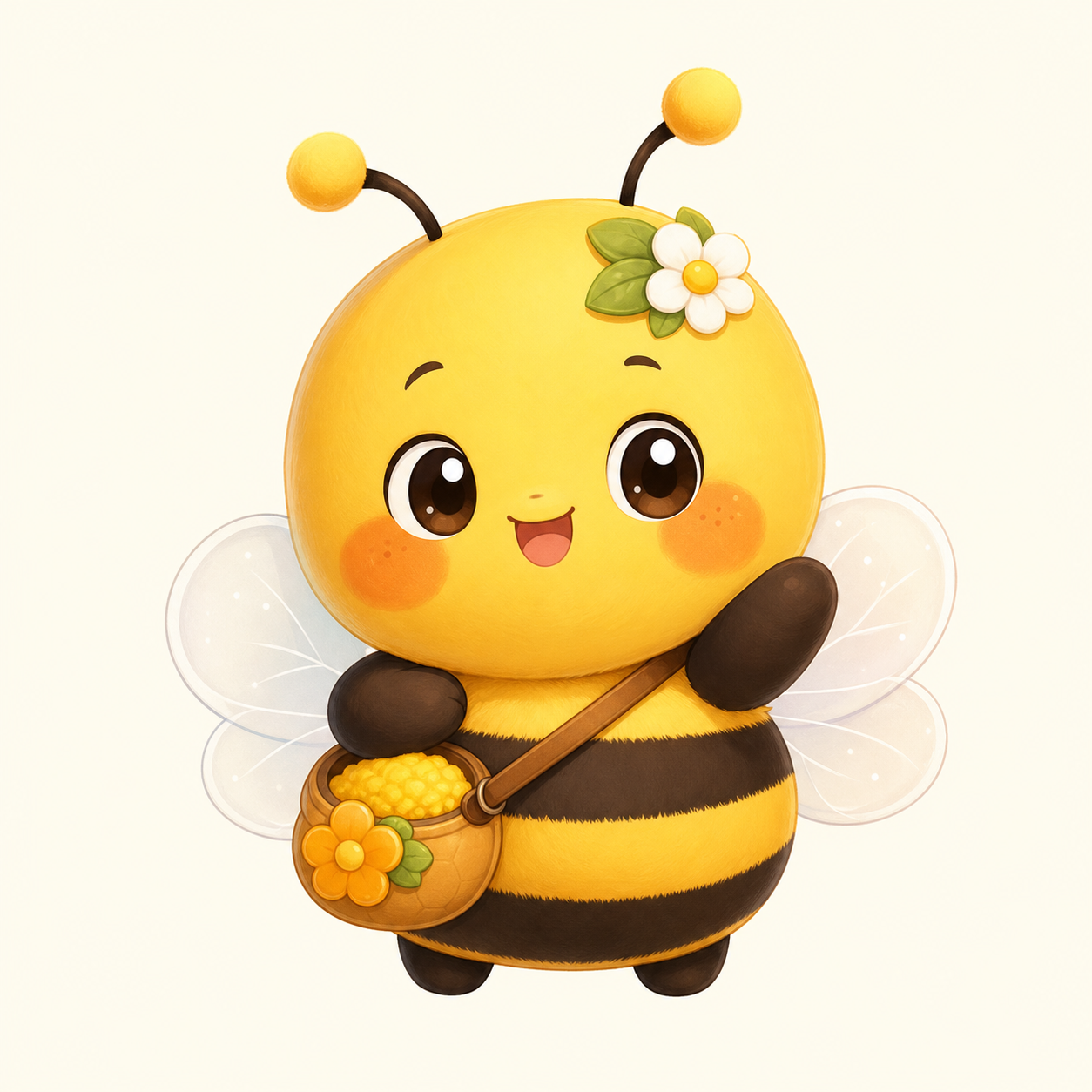 花翼蜜宝角色图