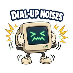 If You Log Out 2007 Nostalgia sticker 3