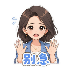 阿雅回应卡通表情包 #2