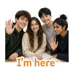 Campus Friend Stickers #1