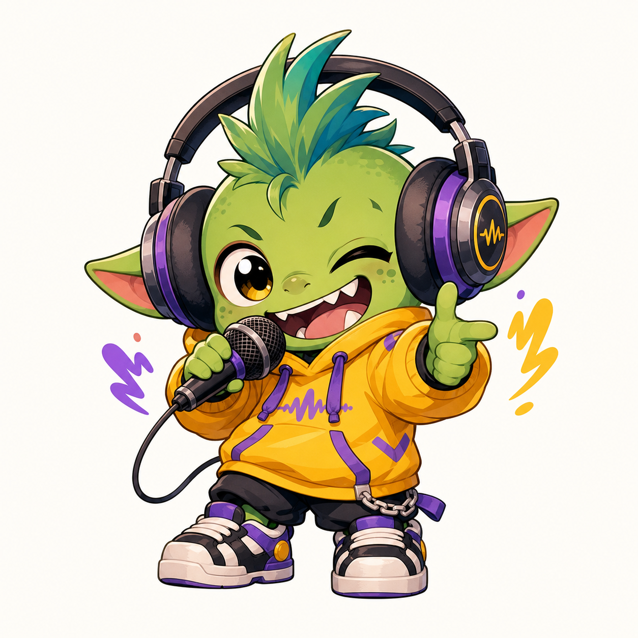 The Ting Goes Sticker Pack 캐릭터 이미지