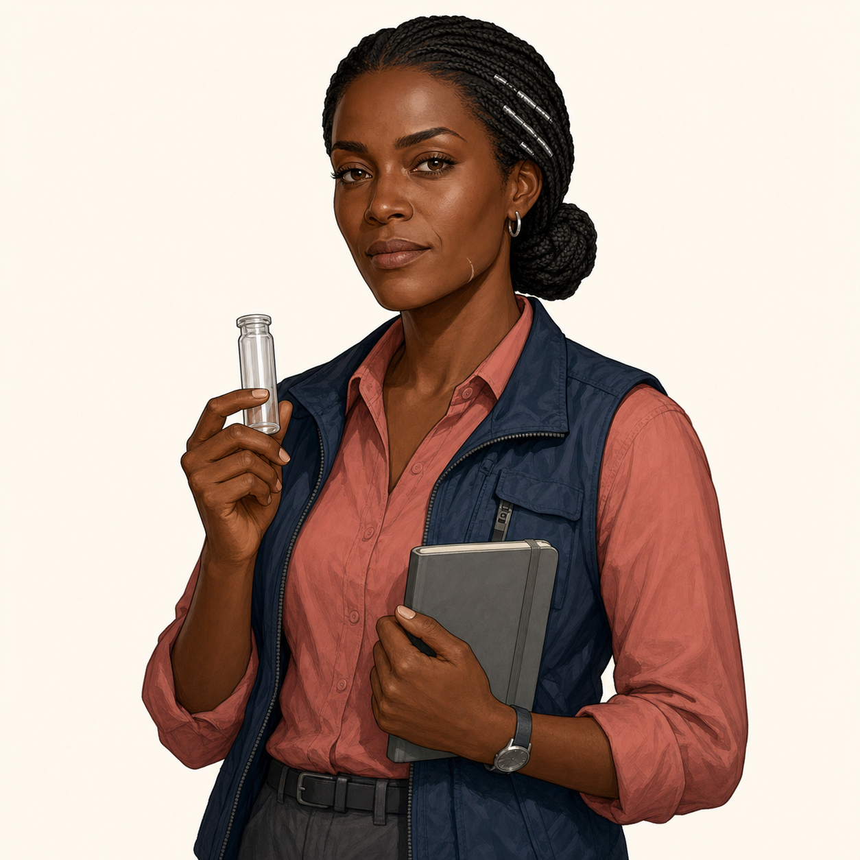 Mara at the Aquarium Bench character image