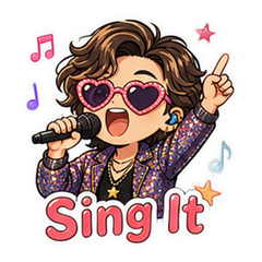 Harry Styles American Girl Sticker Pack #1