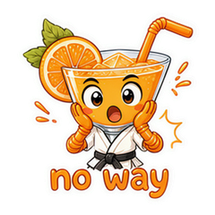 Cocktail Jiu Jitsu Stickers #3