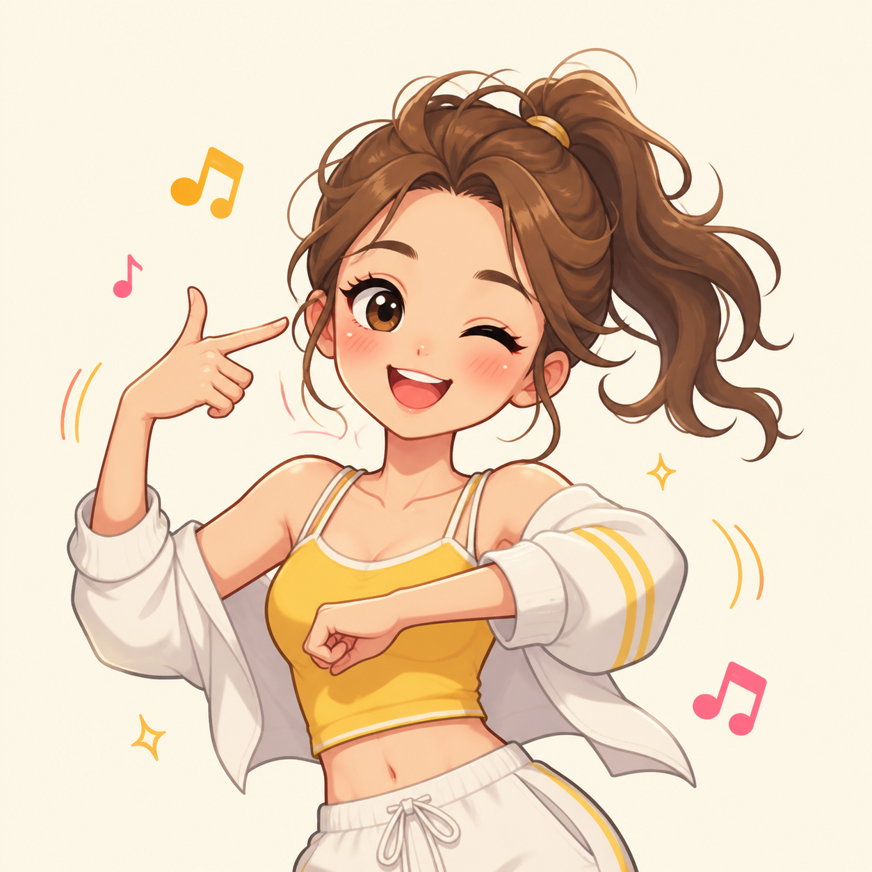 Imagen del personaje de Clara Batten Dance Stickers